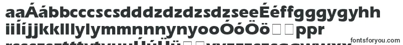 Шрифт ErieBold – венгерские шрифты
