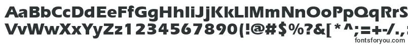 Шрифт ErieBold – вертикальные шрифты
