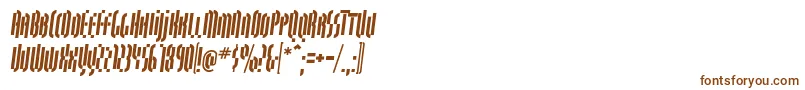 QuasariallBoldoblique Font – Brown Fonts