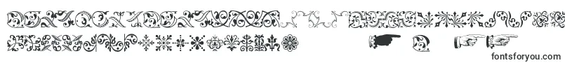 Baroqueornaments-fontti – Fontit Adobelle