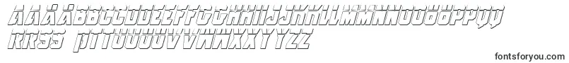 AnitllesLaser3DItalic-fontti – saksalaiset fontit