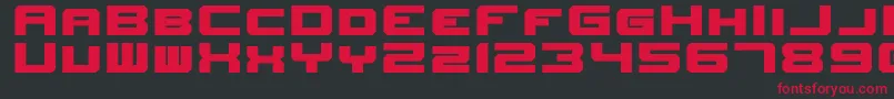 Więcej informacji o czcionce NewHorizons Czcionka NewHorizons – czerwone czcionki na czarnym tle