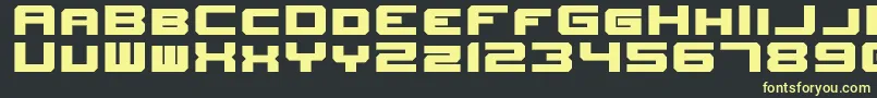 Подробнее о шрифте NewHorizons Шрифт NewHorizons – жёлтые шрифты на чёрном фоне