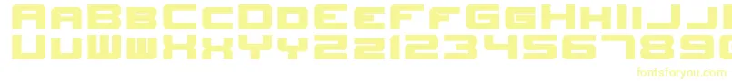 Шрифт NewHorizons – жёлтые шрифты