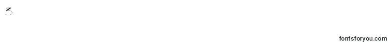 フォントDkRavenheart – フォント数字3