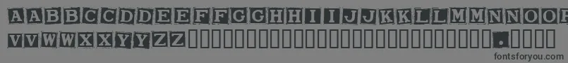 Smarw Font – Black Fonts on Gray Background