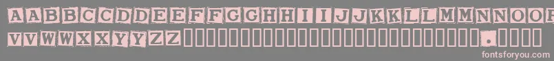 Smarw Font – Pink Fonts on Gray Background