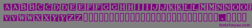 Smarw Font – Purple Fonts on Gray Background