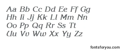 KroneBoldItalic-fontti