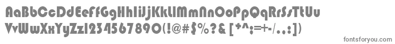 BrinlebRegular Font – Gray Fonts on White Background