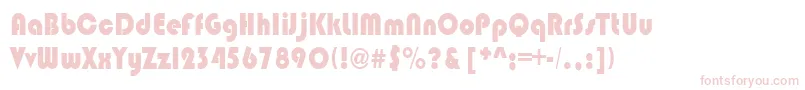 BrinlebRegular Font – Pink Fonts on White Background