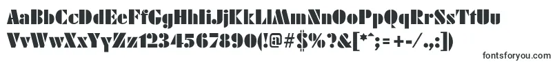 FairmontPosterLight Font – Standard Fonts