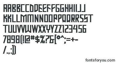  MastodonBold font