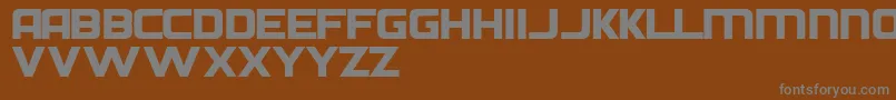 Шрифт Diehn – серые шрифты на коричневом фоне