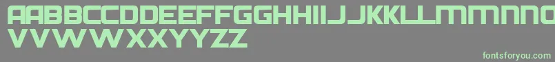 Diehn-Schriftart – Grüne Schriften auf grauem Hintergrund