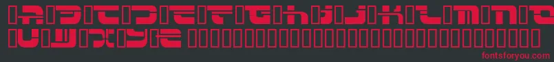 Insert Font – Red Fonts on Black Background