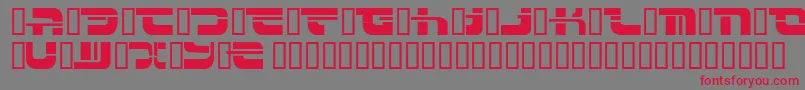 fuente Insert – Fuentes Rojas Sobre Fondo Gris