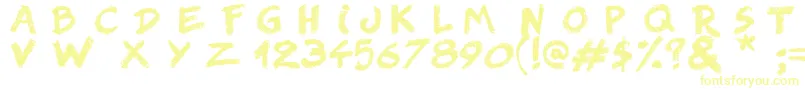 RightChalk Font – Yellow Fonts