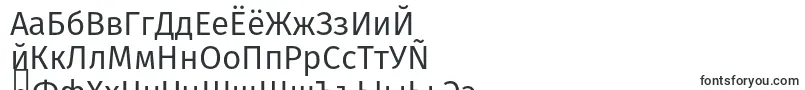 FirasansBook-fontti – venäjän fontit