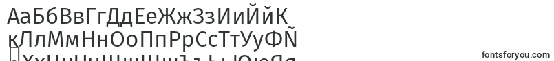 Шрифт FirasansBook – болгарские шрифты
