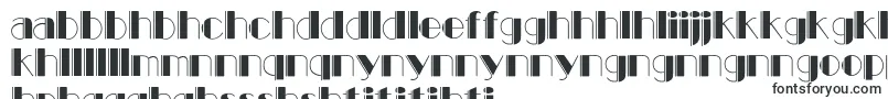 Шрифт Bummetengraved – сесото шрифты