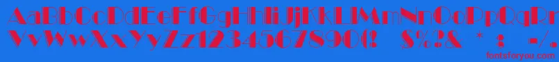 Lisätietoja Bummetengraved-fontista Bummetengraved-fontti – punaiset fontit sinisellä taustalla