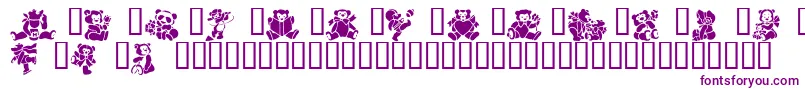 Teddybears2 Font – Purple Fonts