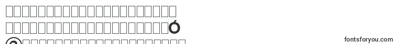 フォントRoundedSans – バシキール文字