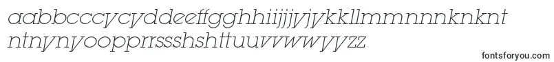 LugaextralightadcItalic-fontti – ruandan fontit