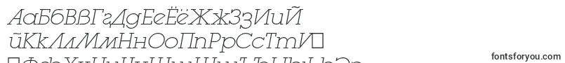 LugaextralightadcItalic Font – Russian Fonts