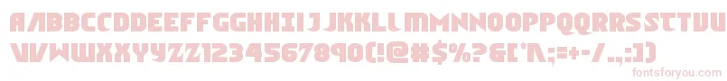 Ninjagardencond Font – Pink Fonts on White Background
