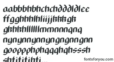 Neugothic font – sesotho Fonts