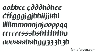 Neugothic font – albanian Fonts