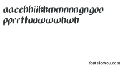 Neugothic font – maori Fonts