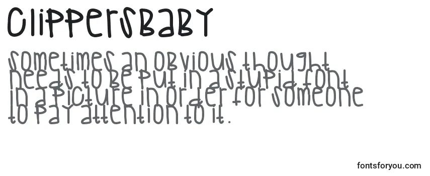Clippersbaby Font