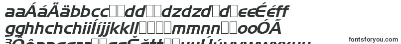 Fonte NewtownItalic – fontes eslovacas