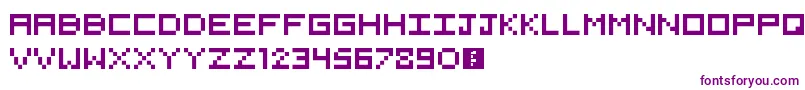 5x5Pixel Font – Purple Fonts