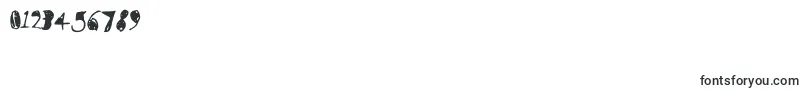 Filler Font – Fonts for Numbers and Digits