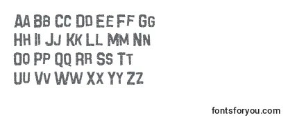 GrungeTank Font