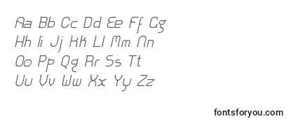 ZoloftItalic Font