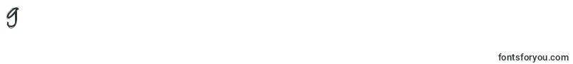 フォントPwalternate – フォント数字9
