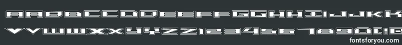 Шрифт TriremeAcademy – белые шрифты