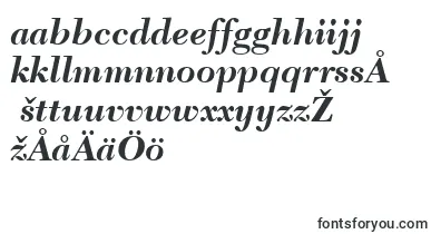 NewCaledoniaLtBoldItalic font – finnish Fonts