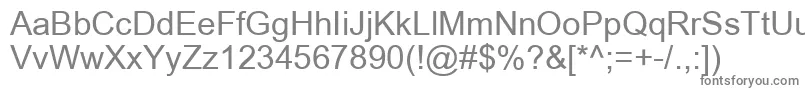 ArialRegular Font – Gray Fonts