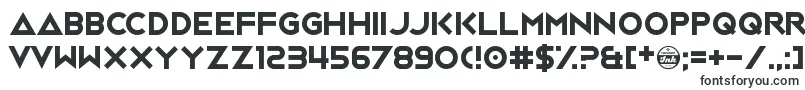 JackFrost-fontti – täytetyt fontit
