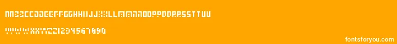 Lisätietoja Elabfont-fontista Elabfont-fontti – valkoiset fontit oranssilla taustalla