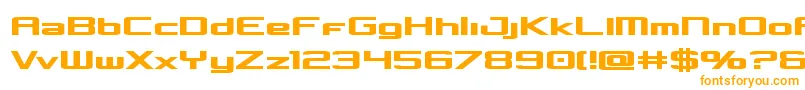 Concielianbold Font – Orange Fonts on White Background