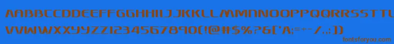 Más sobre la fuente Skymarshalcond fuente Skymarshalcond – Fuentes Marrones Sobre Fondo Azul