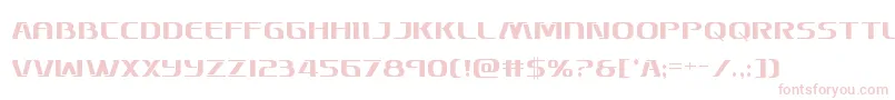 Skymarshalcond Font – Pink Fonts on White Background
