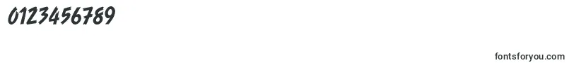 SpiffyScriptSsi-fontti – Fontit numeroille ja luvuille